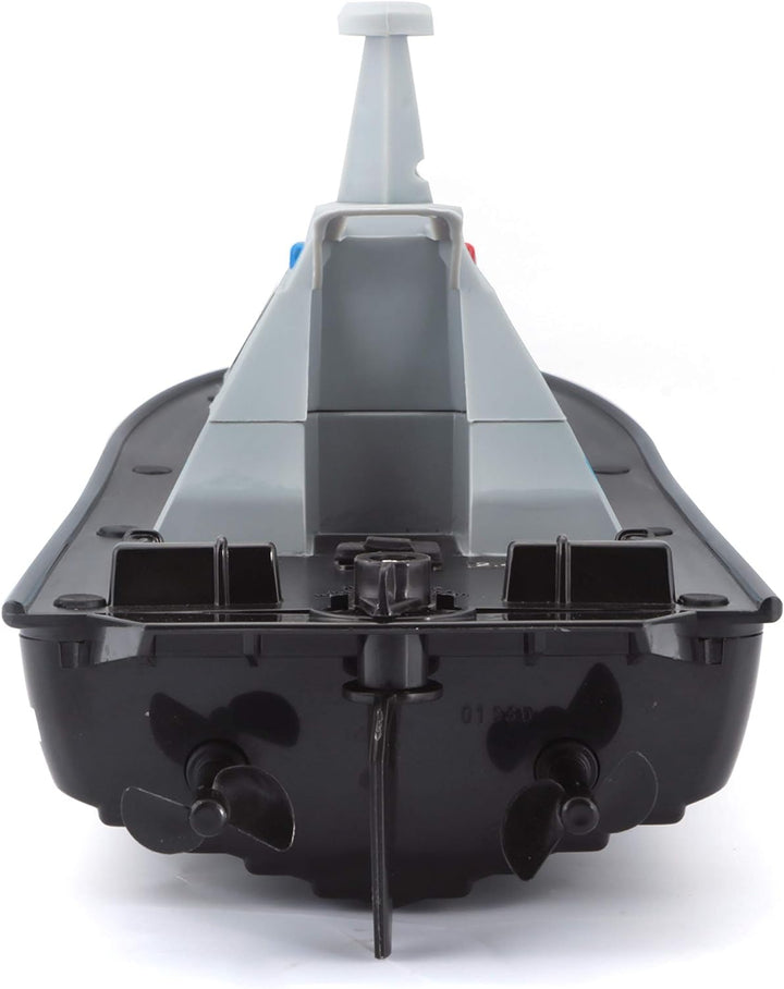 Bauer Spielwaren M82196 Tech R/C Polizeiboot: Ferngesteuertes Spielzeugboot im Polizei-Look, 35 Mete