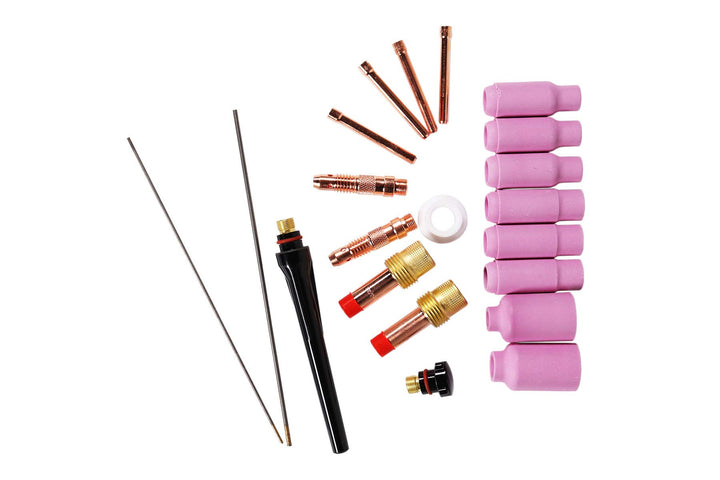 WELDINGER WIGSet 1 Zubehörset für WIG Schweissgarnitur Typ17 / 18/26/45V25 Grundausstattung 1,6 mm u
