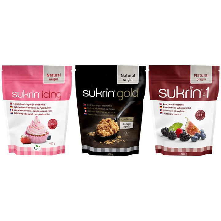 sukrin Sukrin Süssstoff-Mischpackung - Gold, Sukrin:1, Zuckerguss