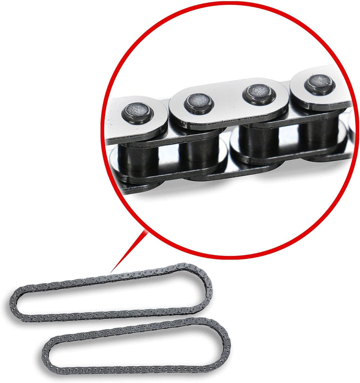 febi bilstein 49555 Steuerkettensatz mit Gleitschienen und Kettenspanner , 1 Stück
