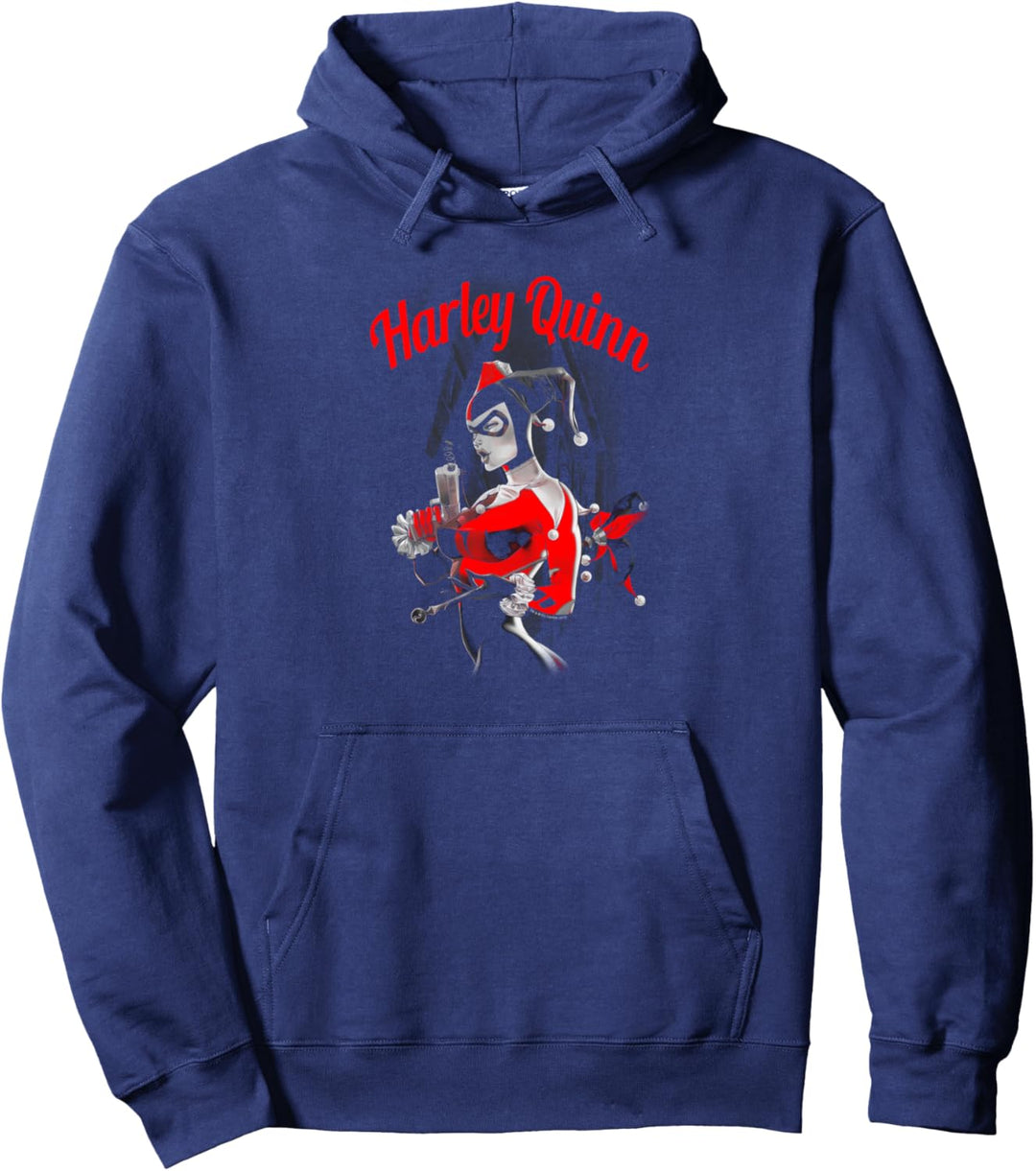 Harley Quinn Spring Gun Pullover Hoodie