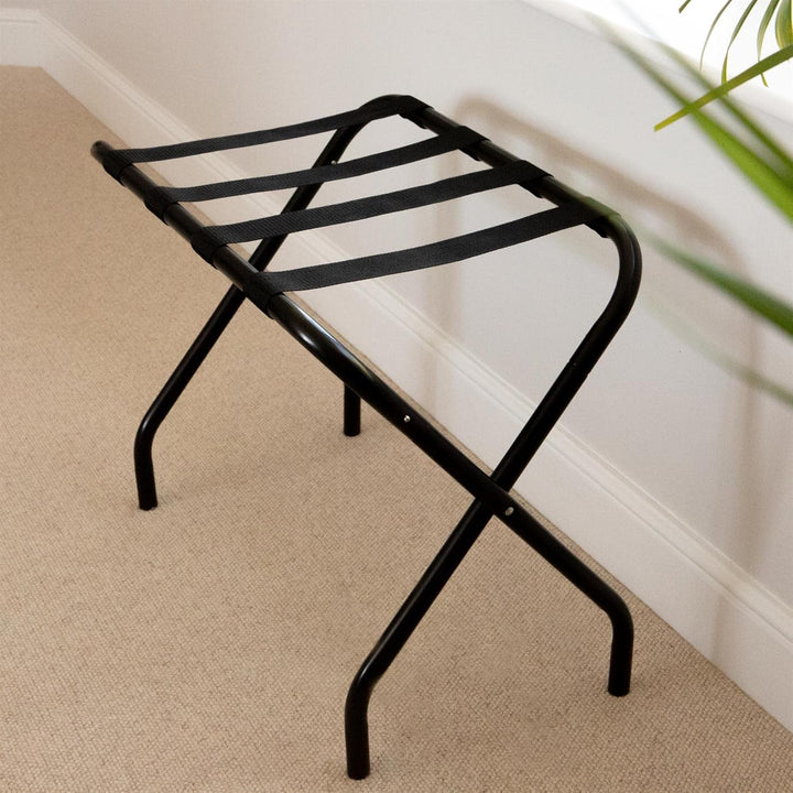 Harbour Housewares Klappverteiler Gepäckträger - Schwarz - Pack Von 2