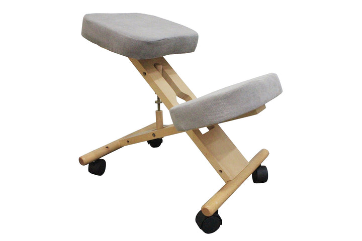 Pro11 Wellbeing Ergonomischer verstellbarer Knie-Haltungskorrekturstuhl Beige, Beige