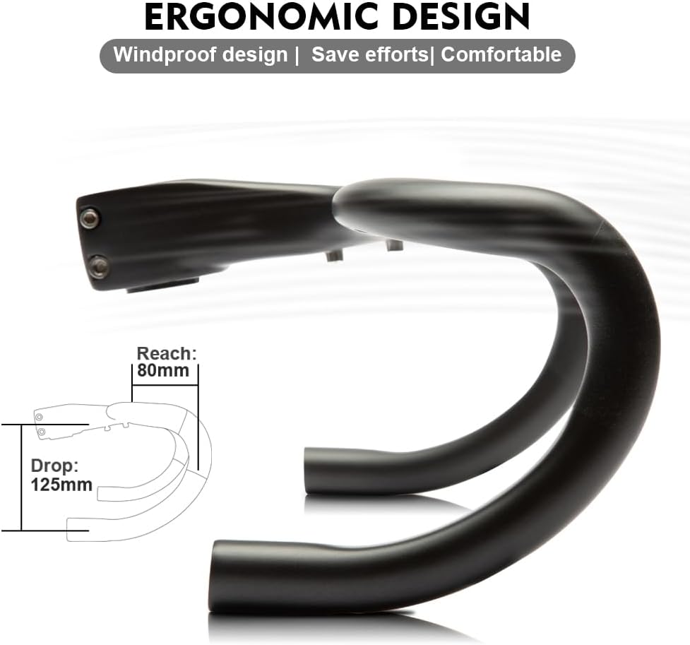 rxl sl carbon lenker rennrad UD Matt fahrrad carbon lenker 1-1/8" drop bar 420x110mm carbon rennrad
