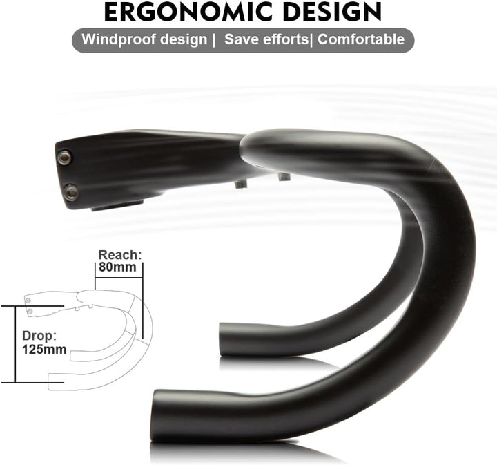 rxl sl carbon lenker rennrad UD Matt fahrrad carbon lenker 1-1/8" drop bar 420x110mm carbon rennrad