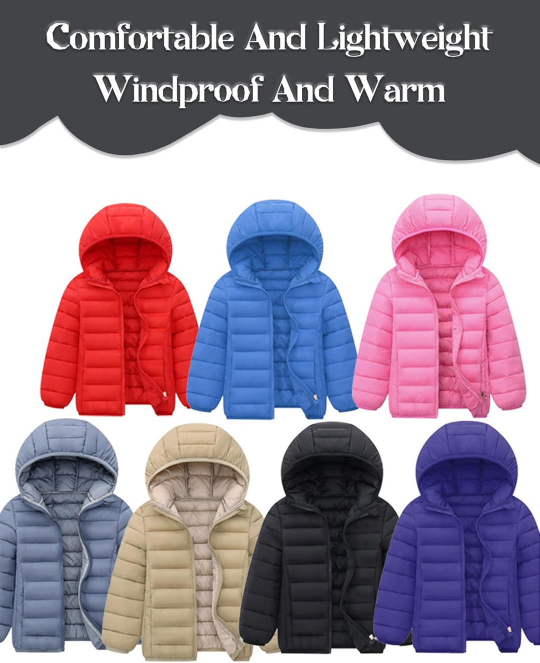 AIEOE Baby Mädchen Daunen Jacke mit Kapuze Mantel Schneeanzug Warmhalten Niedliches kleines Mädchen