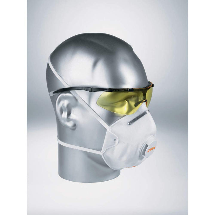 Uvex 8732.210 C2210 silv-air Maske, Cup Form mit Ventil
