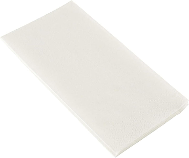 Papstar 17999 Servietten 4x250, 2-lagig 1/8-Falz 33 cm x 33 cm weiss