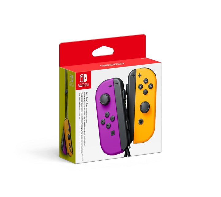Nintendo Nintendo Joy-Con 2er-Set Neon-Lila/Neon-Orange Neon-Lila/Neon-Orange Joy-Con 2er Set, Neon-