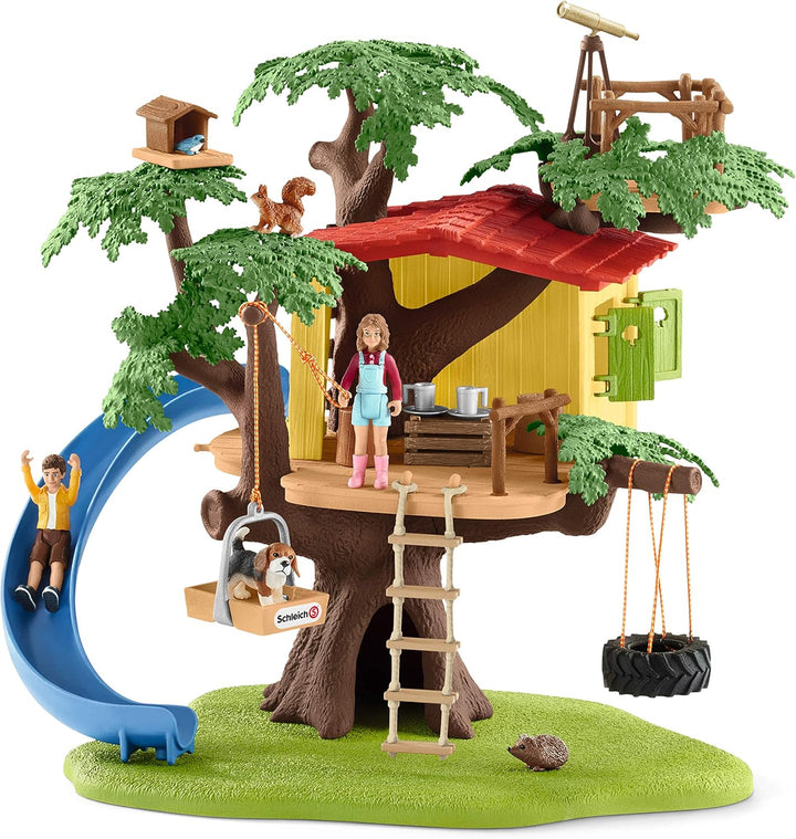 Schleich Farm World 42408 Adventure tree house Single Standardverpackung, Single Standardverpackung