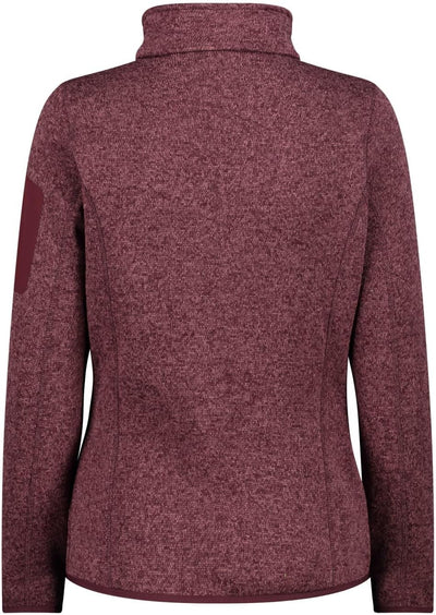 CMP Damen Fleecejacke D34 burgundy-anthrazit, D34 burgundy-anthrazit