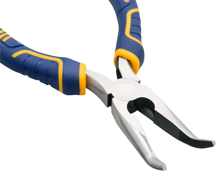 IRWIN Tools 2078226 Schraubstockzange, gebogen, lange Nase, 15,2 cm (6 Zoll)