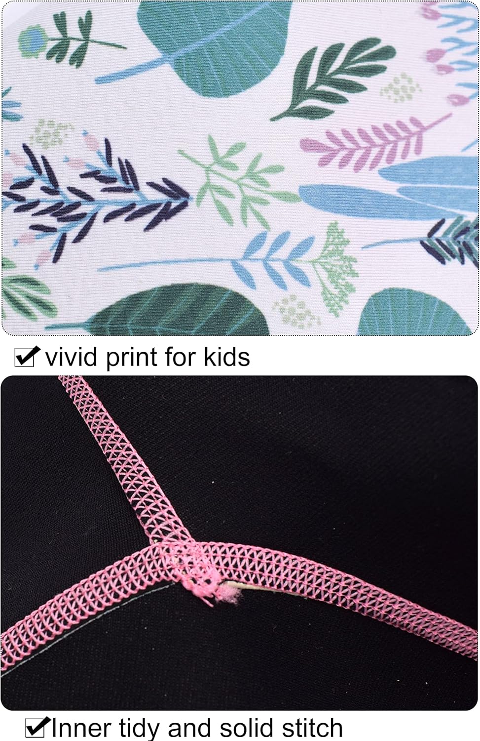 Mädchen 2.5mm Neoprenanzug Kinder Einteiler Tauchanzug Shell Gedruckt Kurzarm Shorty Badeanzug Patch