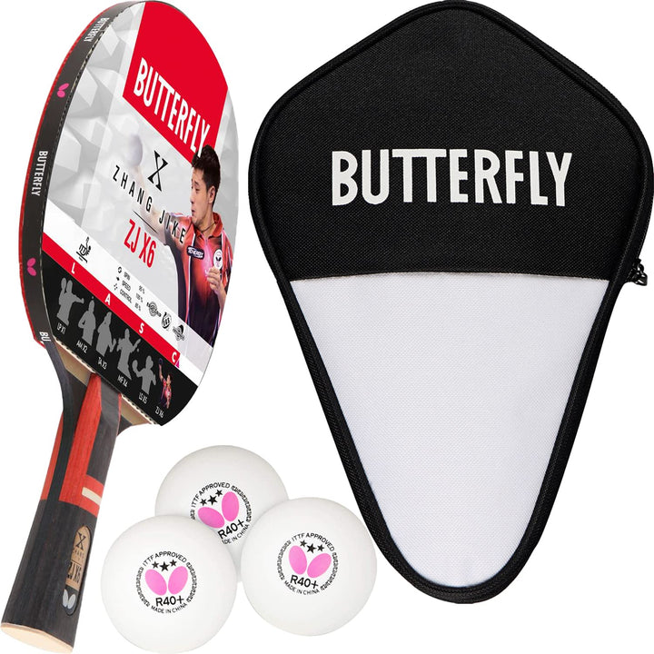 Butterfly® Zhang Tischtennisschläger Jike ZJX 6 | Tischtennisschläger Schläger Profi &amp; Wettkampf | I