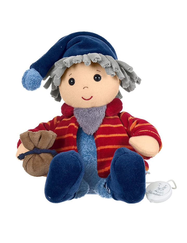 Sterntaler 6011734 Spieluhr, Kuschel-Sandmann, Austauschbares Spielwerk, 0 Monate to 3 Jahre, Grösse