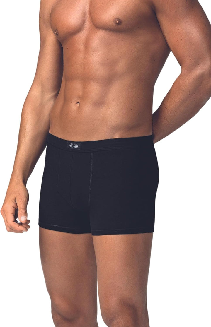 Liabel | 6 Boxershorts Herren Baumwolle Stretch Unterhosen Herren Atmungsaktive Baumwolle Set Unterh
