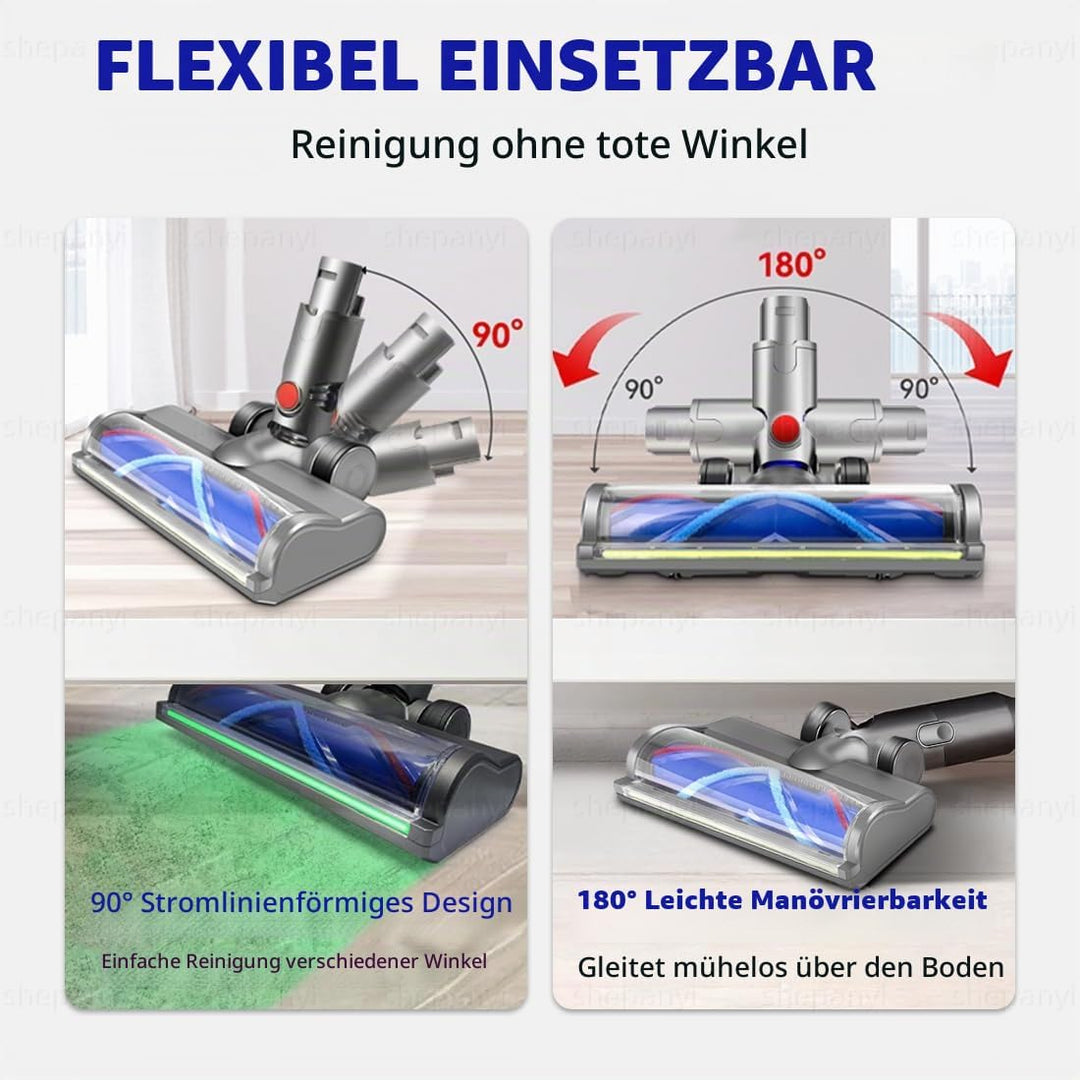 LED Light Bodenbürste Kompatibel für Dyson V6 DC58 DC59 DC62 DC72 DC74 SV04 SV06 SV09 Staubsauger,St
