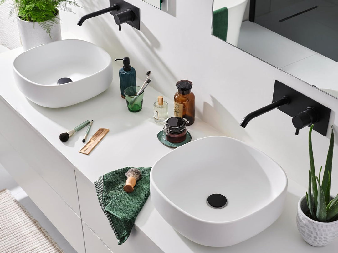 Wirquin 30722863 XS Pure Noire, Ensemble complet Ultra-compact Pour ø32 (Quick Clac) -Black Touch La