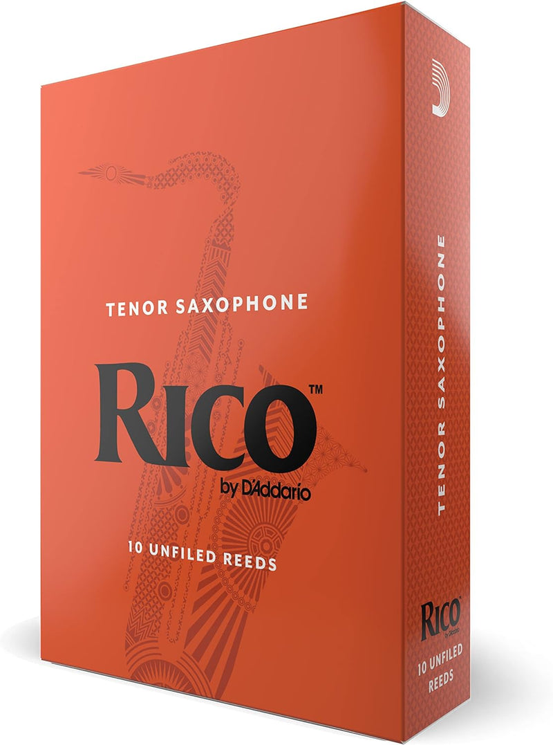 RICO Blätter für Tenorsaxophon 10-Pack 10 Packung Single, 10-Pack 10 Packung Single