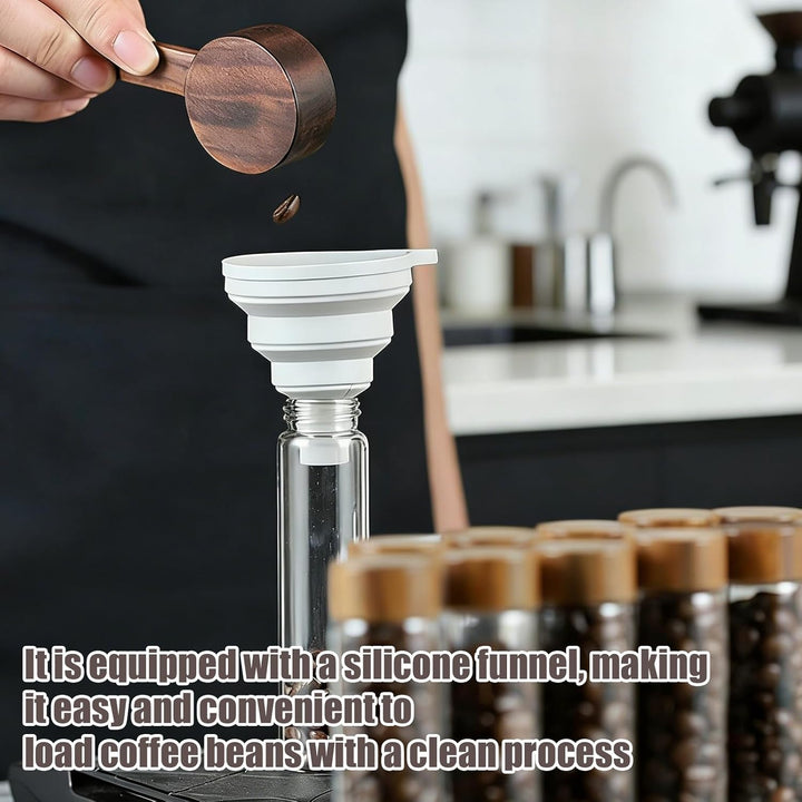 12 Stück Aufbewahrungsröhrchen Für Kaffeebohnen, 20g Kaffeebohnen-Aufbewahrungsröhrchen, Einzeldosis