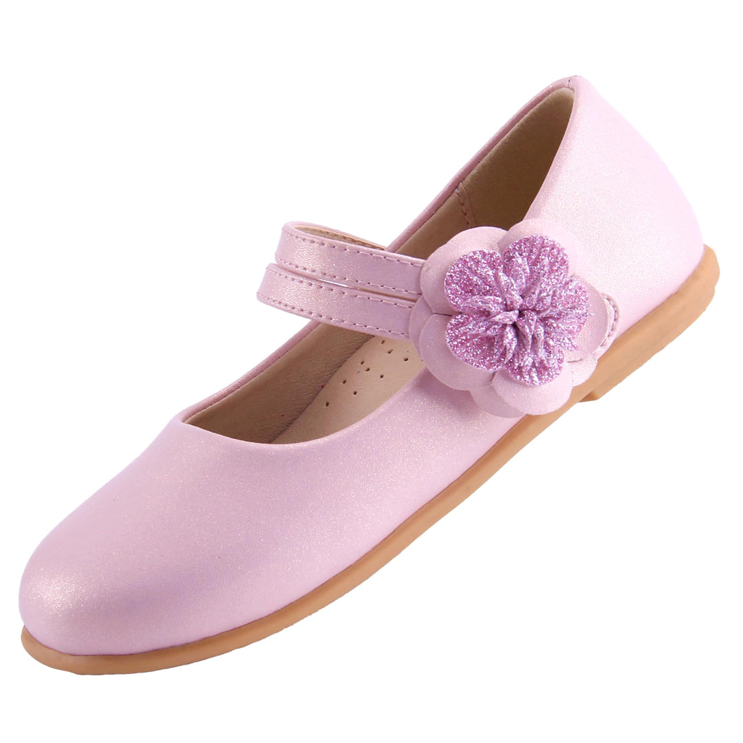 EIGHT KM - Kleinkind Mädchen Kleid Schuhe - Mary Jane Wohnungen - Prinzessin Hochzeit Schuhe Balleri