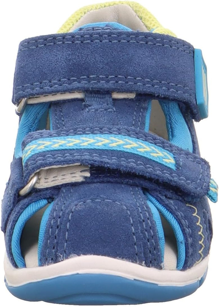 Superfit Jungen Freddy Sandalen 18 EU Blau Gelb 8030, 18 EU Blau Gelb 8030