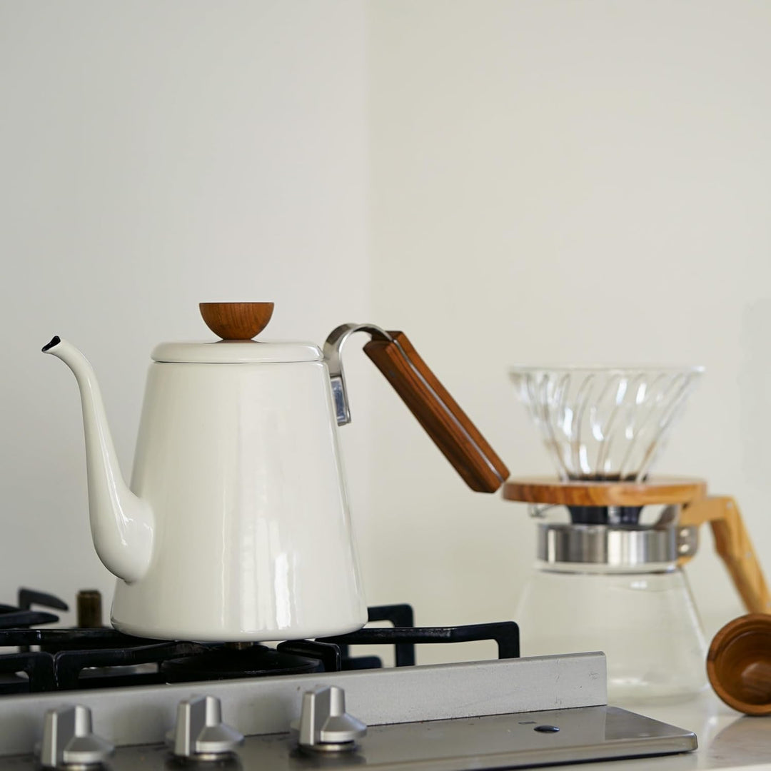 Hario BDK-80-W Tropf-Kaffeemaker, Einheitsgrösse, weiss Einzelstück, Einzelstück