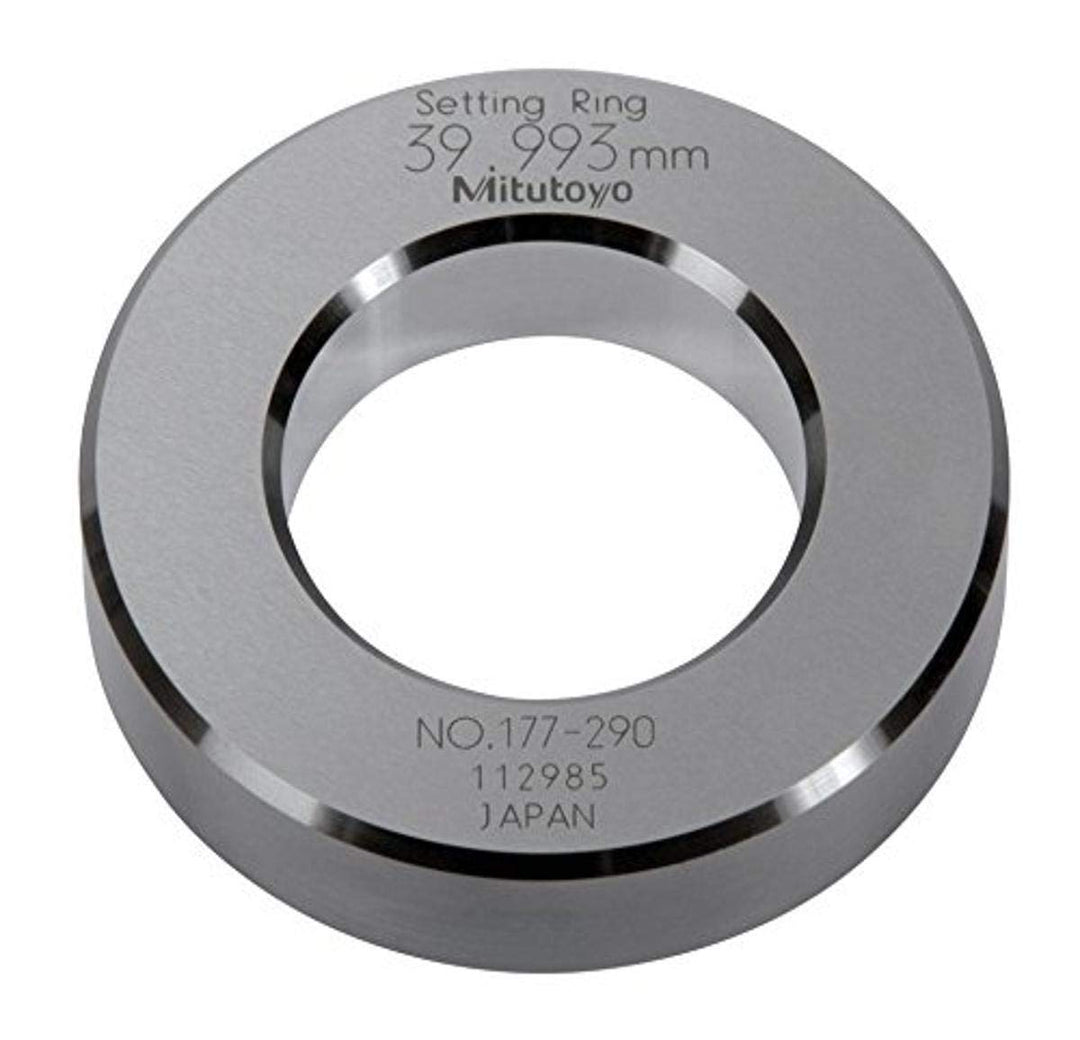 Mitutoyo 177-290 Einstellring aus Stahl, 40 mm ID