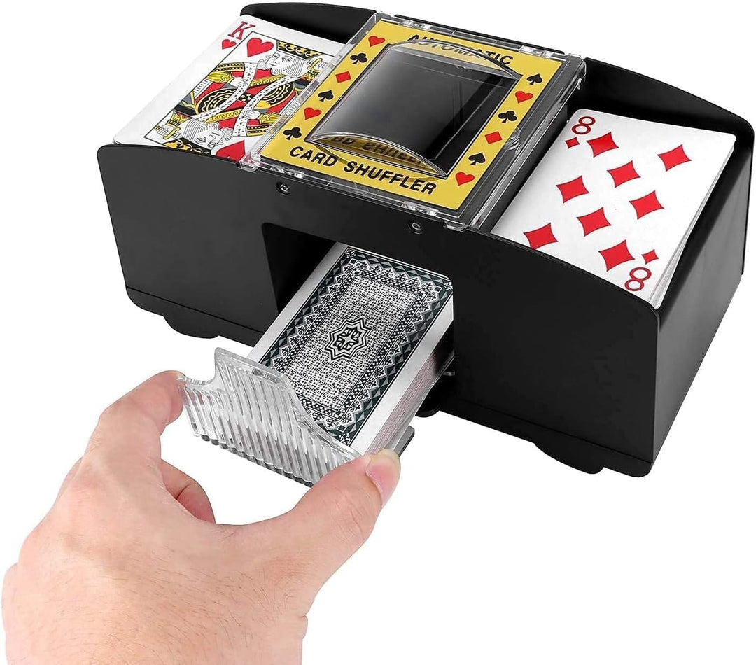 Automatischer Kartenmischer, Spielkartenmischmaschine, USB/batteriebetriebenes Werkzeug für