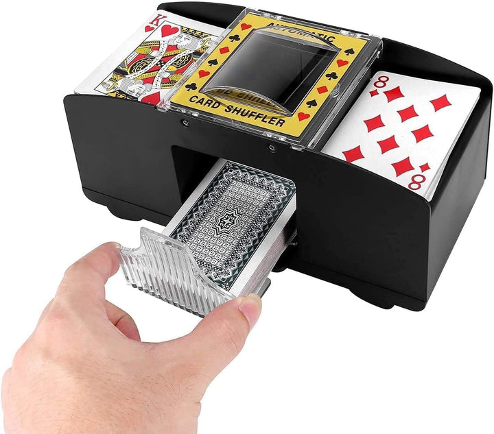Automatischer Kartenmischer, Spielkartenmischmaschine, USB/batteriebetriebenes Werkzeug für