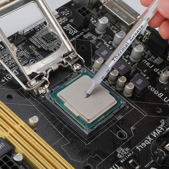 MoneyQiu HY510-50Pcs(1psc-1g)>1.93 W/m.K,CPU Wärmeleitpaste PC kühlpaste Leitpaste Thermal Paste für