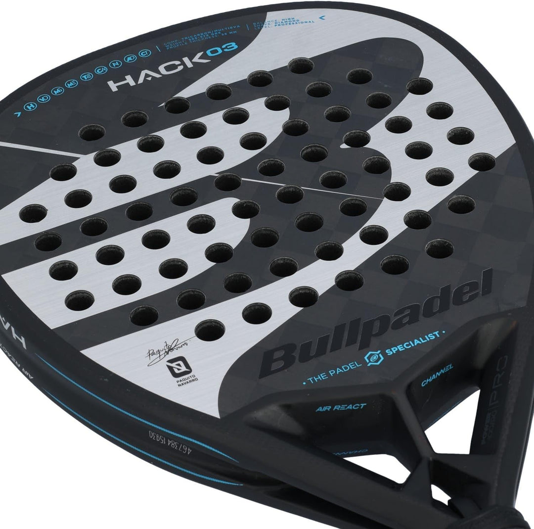 Bullpadel Schläger Hack 03 23, Herren, Mehrfarbig (Mehrfarbig), Einheitsgrösse