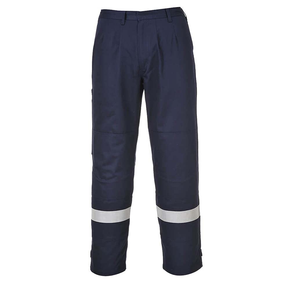 Bizflame Plus Trousers Color: Navy Talla: Large L Marine, L Marine