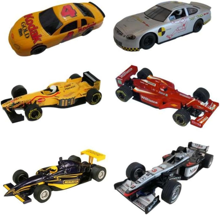 SSC Slot Cars Super Grip Ersatz Auto J Reifen/Reifen Set Zubehör, Indy Modern F1 Front/Rear Slicks K
