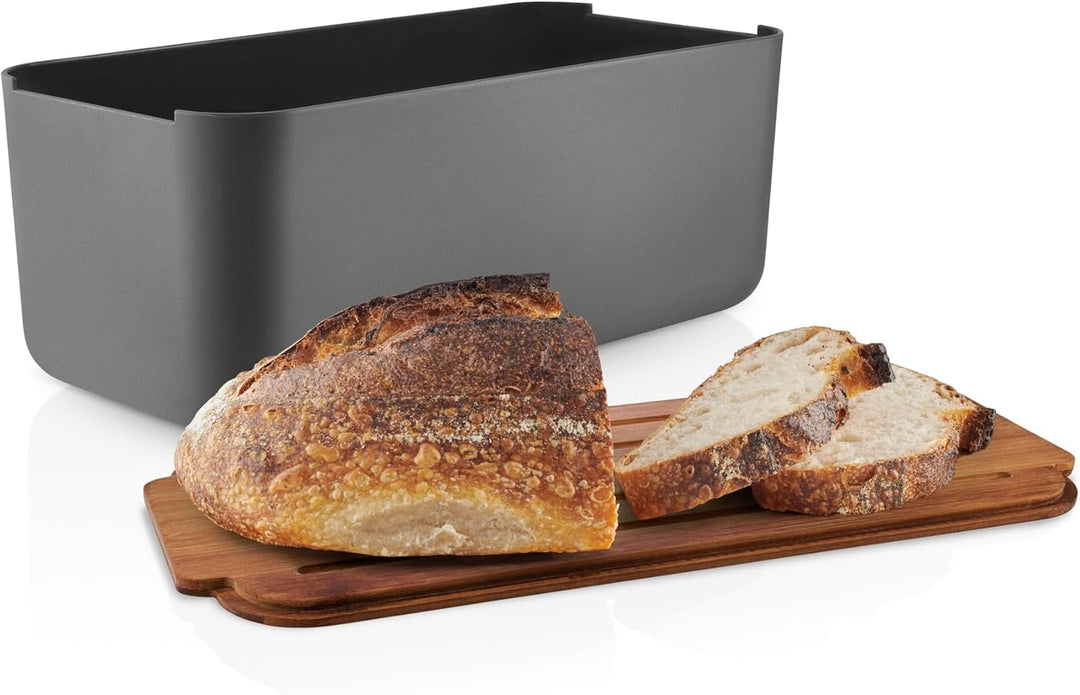 Eva Solo | Brotkasten Elephant Grey | Optimale Aufbewahrung, die das Brot frisch und lecker hält | E