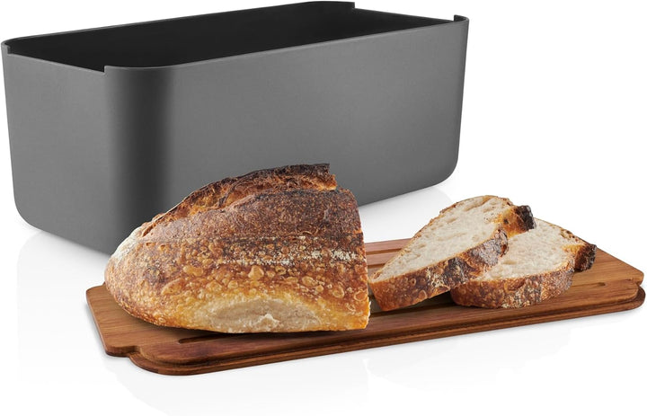 Eva Solo | Brotkasten Elephant Grey | Optimale Aufbewahrung, die das Brot frisch und lecker hält | E