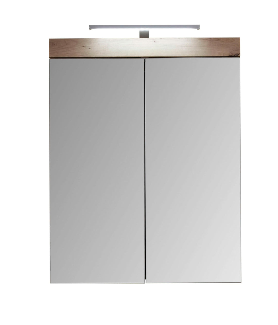 trendteam smart living - Spiegelschrank inkl. Beleuchtung - Bad - Amanda - Aufbaumass (BxHxT) 60 x 7
