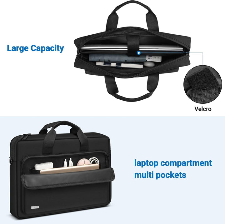 TECOOL 17 Zoll Laptoptasche Schultertasche für 17-17,3" Lenovo Acer ASUS Dell HP Samsung Notebook,17