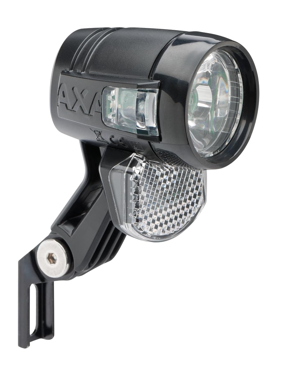 AXA Blueline 30-T Steady Auto – Dynamo Fahrradlicht 30 Lux – Steady-Light-Funktion – StVZO Zulassung