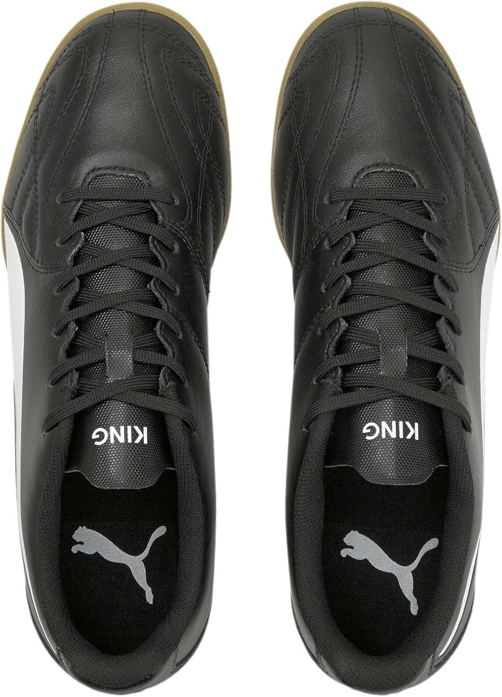 PUMA Unisex King Hero 21 It Fussballschuh 42 EU Puma Black Puma White, 42 EU Puma Black Puma White