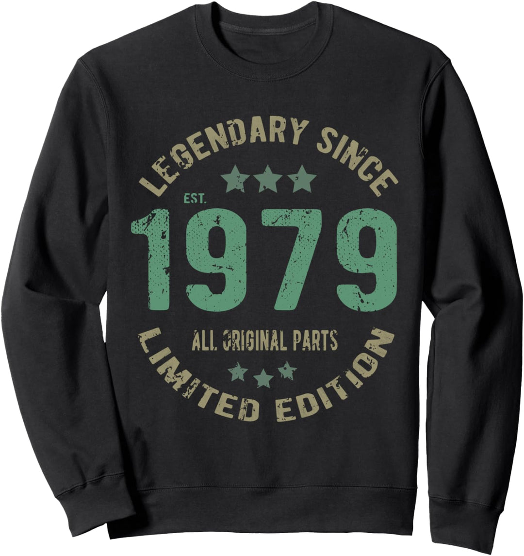44 Years Old Bday Legend Since 1979 – Vintage 44. Geburtstag Sweatshirt