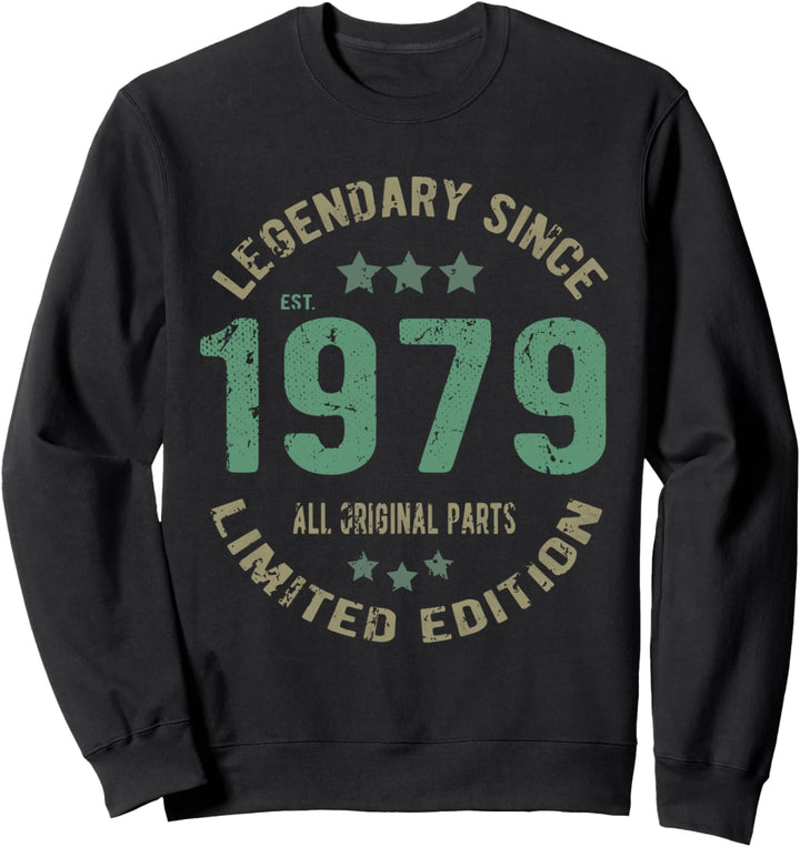 44 Years Old Bday Legend Since 1979 – Vintage 44. Geburtstag Sweatshirt