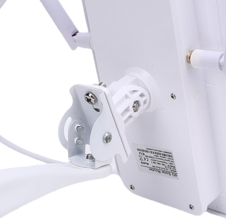 ASHATA 6W Solar Betrieben 4G LTE -Modemrouter, WLAN -Router Repeater Im Freien mit SIM Kartensteckpl