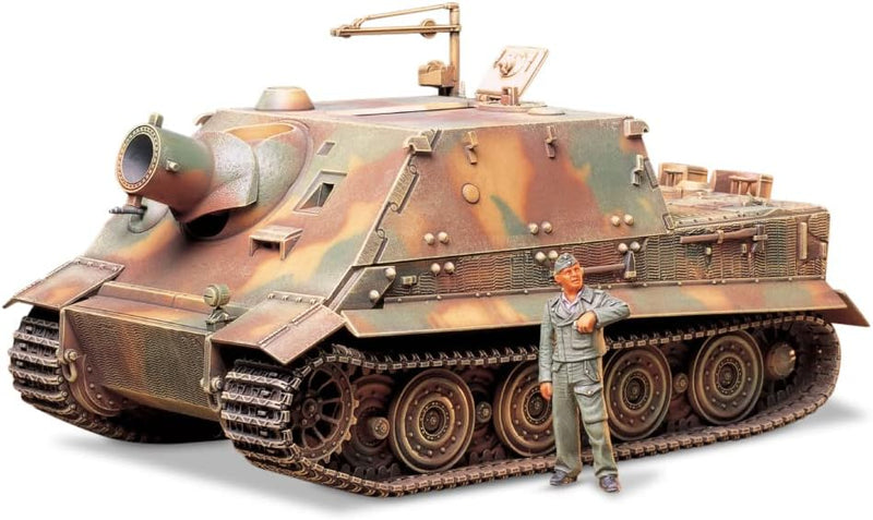 Tamiya 300035177 Militär 300035177-1:35 WWII Sturmtiger, 38 cm, RW61 (1), originalgetreue Nachbildun