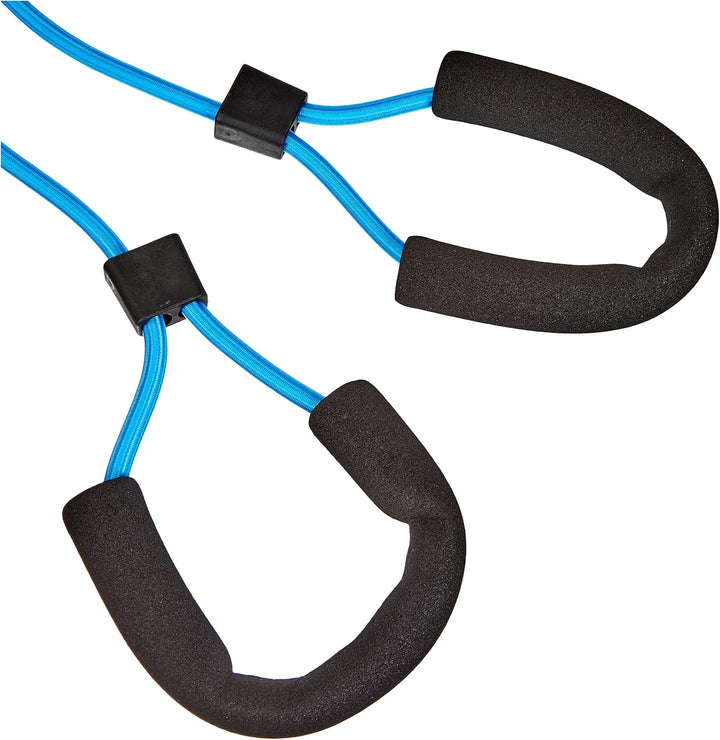 Deuser Zugseil, Expander mit Haken/Made in Germany/Mit gepolstertem Griff / +Trainingsanleitung/Spez