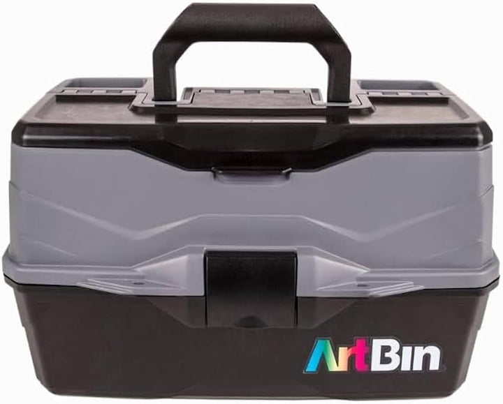 ArtBin 6893AG 3 Fächer für Kunstbedarf, tragbarer Organizer für Kunst-und Bastelarbeiten, mit heraus