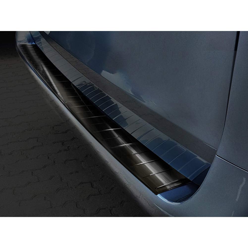 Avisa Schwarz Edelstahl Heckstossstangenschutz kompatibel mit Mercedes Vito/V-Klasse 2014-2019 & Fac