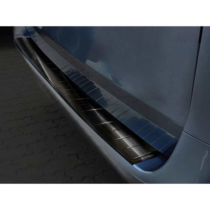 Avisa Schwarz Edelstahl Heckstossstangenschutz kompatibel mit Mercedes Vito/V-Klasse 2014-2019 & Fac