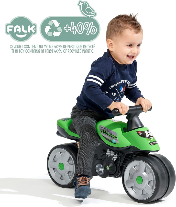 Falk 402BRS Motorrad, Grün, 62 x 25,5 x 39 cm