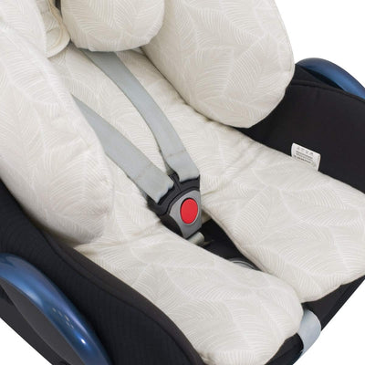 JYOKO Kids Sitzverkleinerer Antiallergikum Universal Baby 100% Baumwolle (Bloom, Enthält eine Kopf-